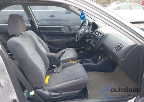 1999 Honda Civic Ex из США, поврежденный, VIN 1HGEJ8148XL096425